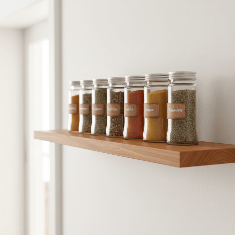 Organised Pantry Shelf