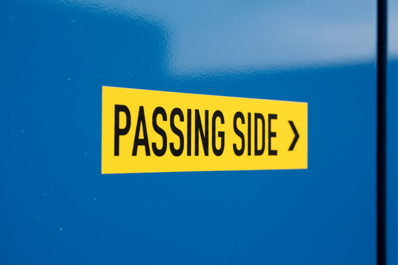 Passing Side detail