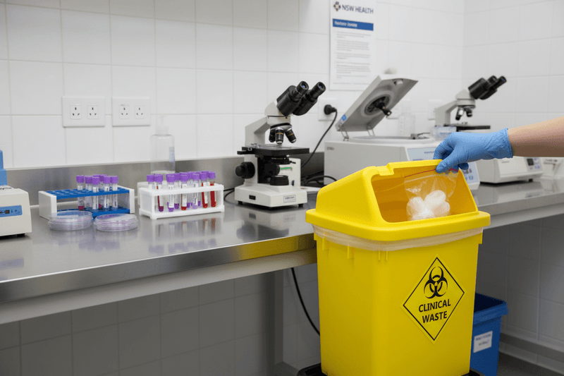 Pathology Lab Waste Container