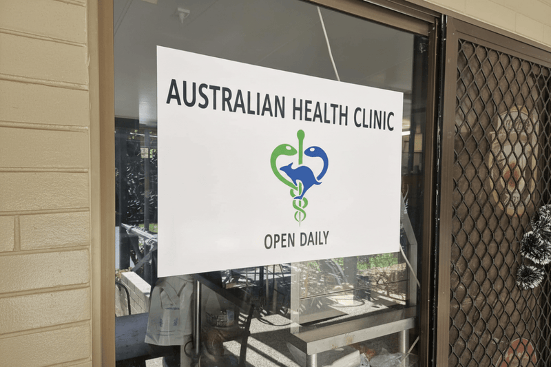 Pharmacy/Medical Clinic Window