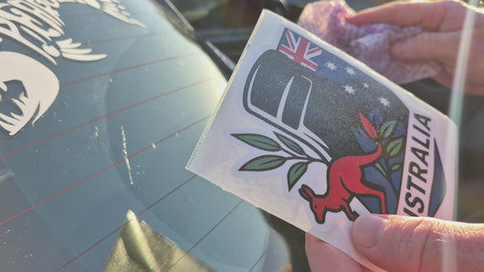 How to apply Ned Kelly flag design