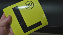 Load and play video in Gallery viewer, Video of Learner plate magnets sticking to metal
