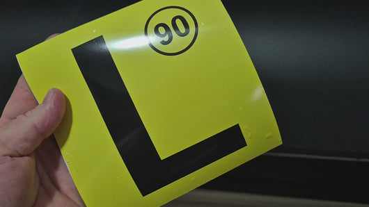 Video of Learner plate magnets sticking to metal
