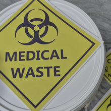 Load and play video in Gallery viewer, Medical Waste Sticker how to apply
