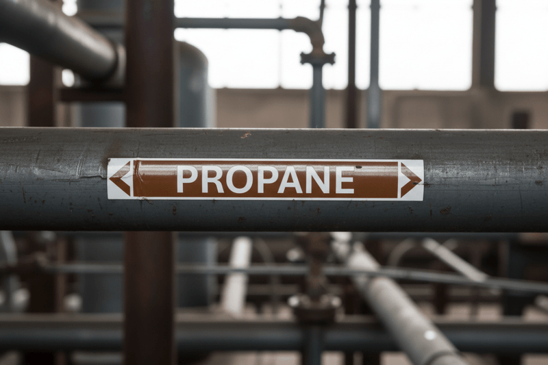 Propane close-up