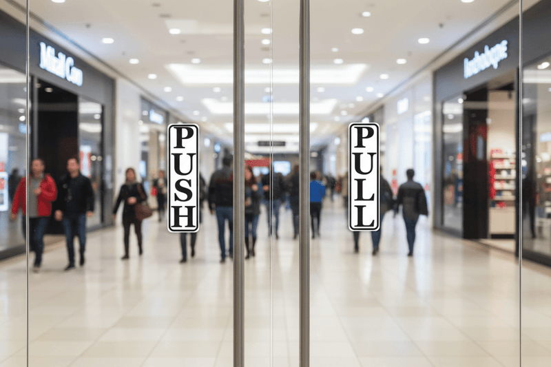 PUSH PULL on Mall