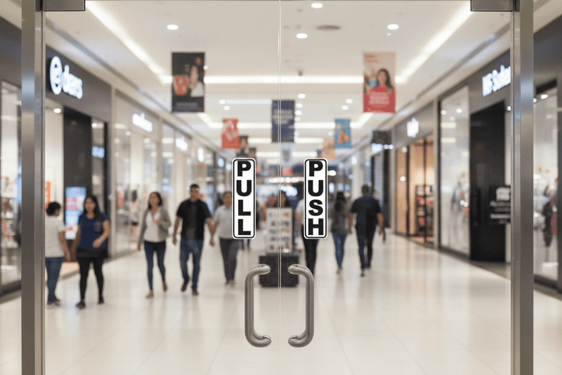 PUSH PULL on Mall