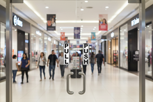 Load image into Gallery viewer, PUSH PULL on Mall
