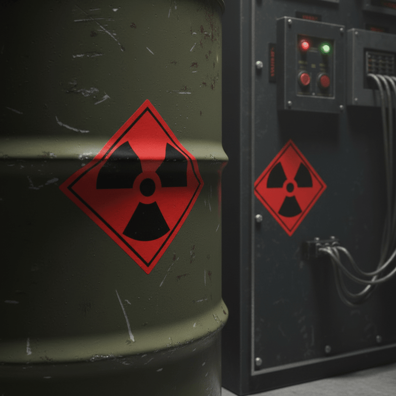 Radioactive Close-up