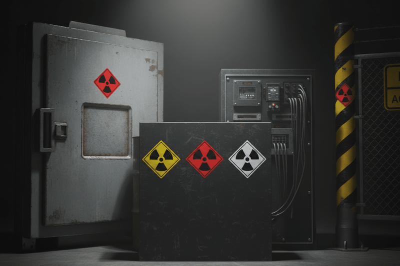 Radioactive Colour Comparison