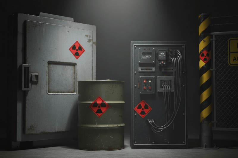 Radioactive Lab Door