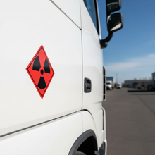 Load image into Gallery viewer, Radioactive Sticker on Vehicle

