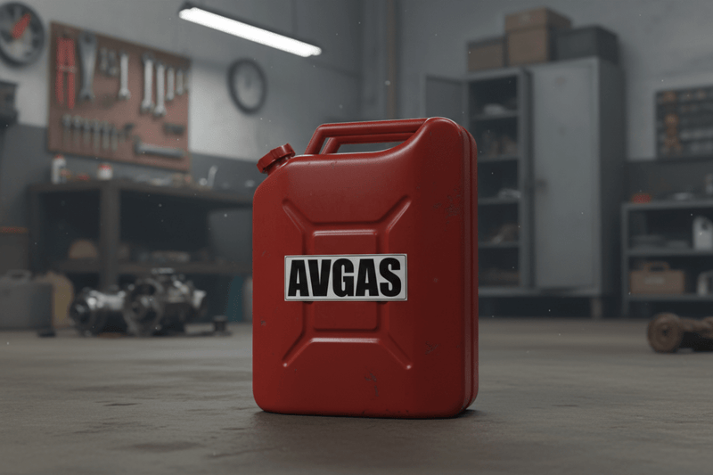 Red jerry can