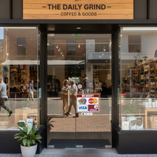Load image into Gallery viewer, Retail Shop Glass Door
