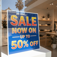 Load image into Gallery viewer, Retail Window Sign
