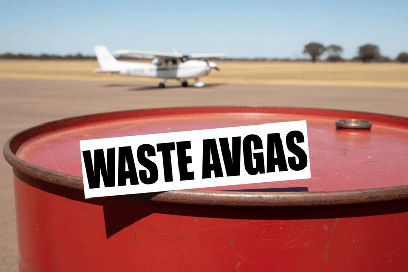Rural airstrip drum
