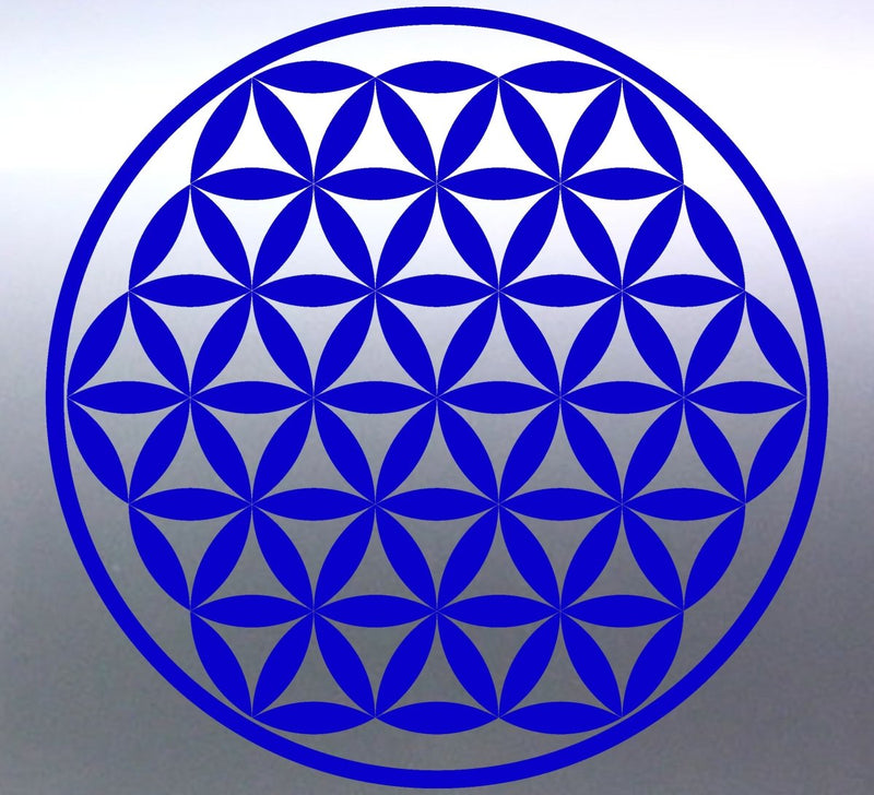 sacred geometry Circle Blue