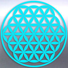 Load image into Gallery viewer, sacred geometry Circle Aqua
