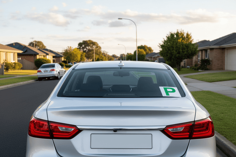 Sedan Rear Window - Exterior