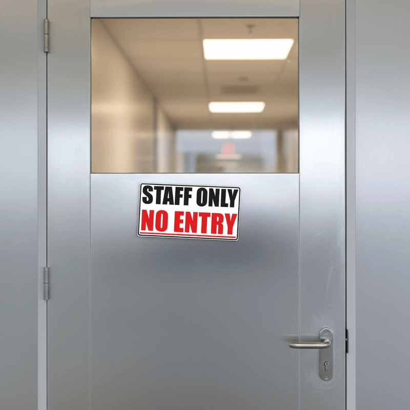 Server room door