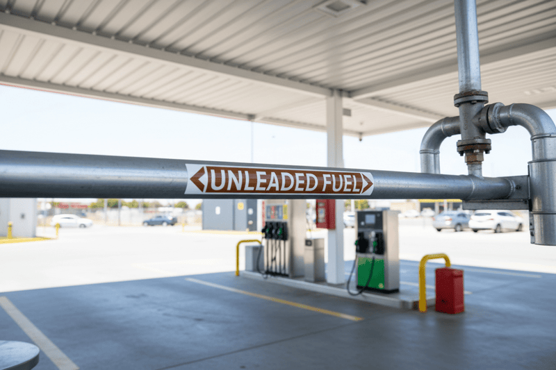 Service Station Piping