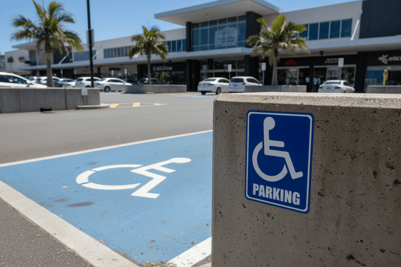 Shopping Center Car Park Barrier
