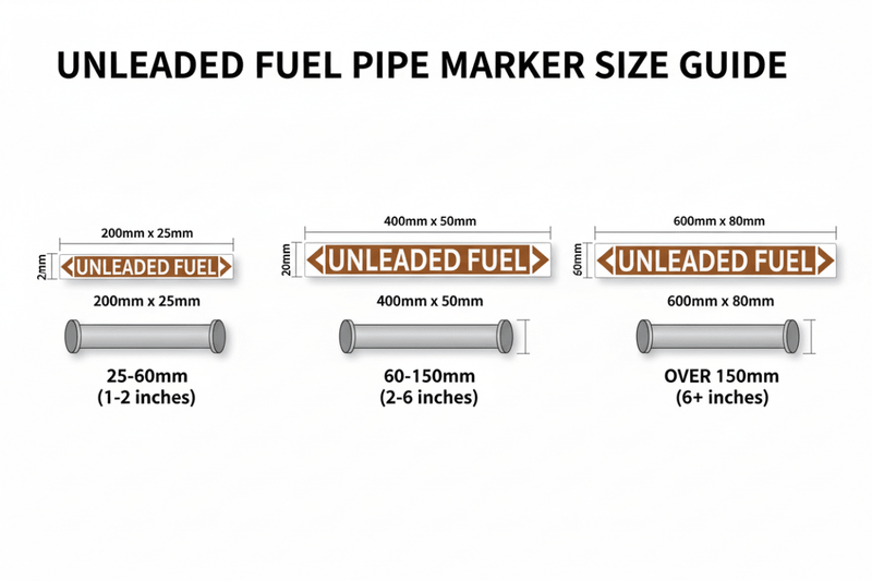 Size Chart - All 3 Sizes with Pipe Recommendations