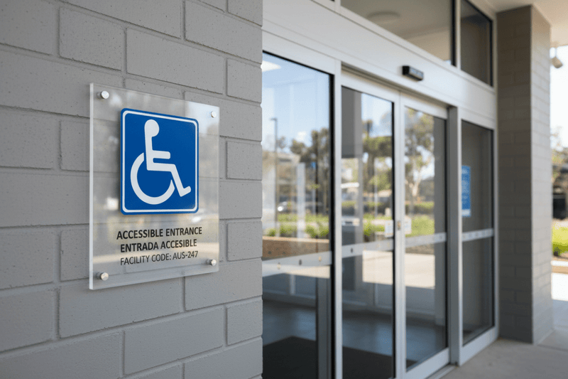 Smooth Acrylic Sign