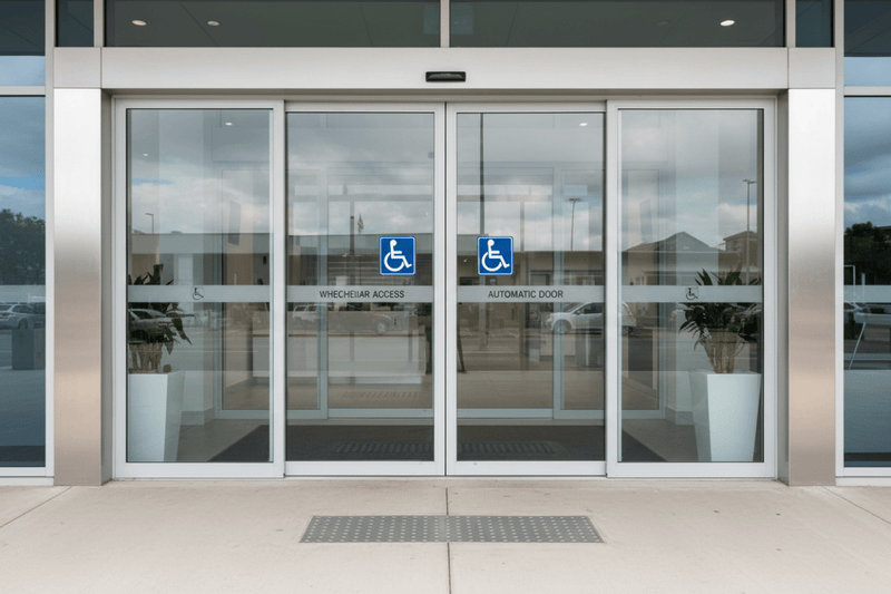 Smooth Glass Door
