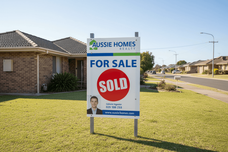 SOLD on Real Estate Sign