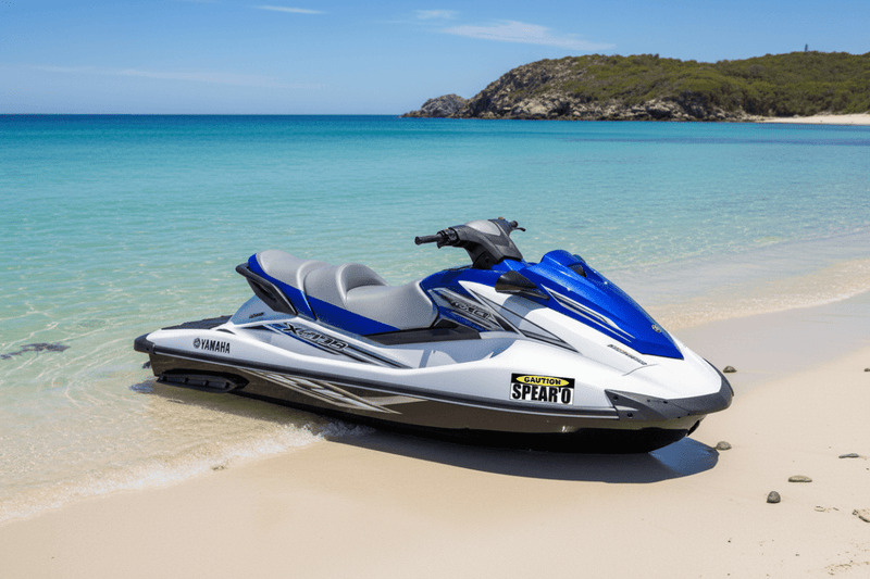 Spearo on Jet Ski