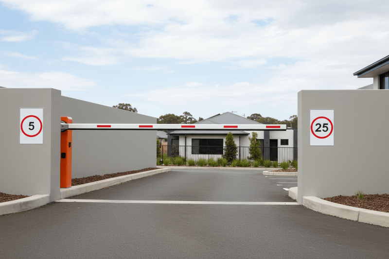 Speed Limit - Boom gate