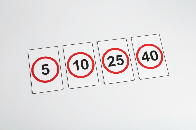 Speed Limit - Full range flat lay