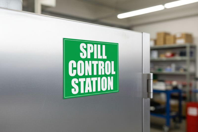 Spill Control Station close-up