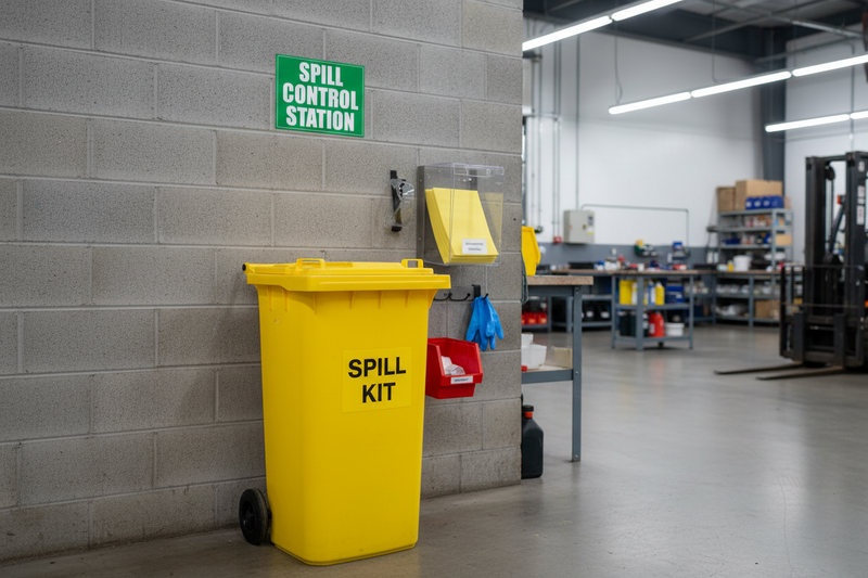 Spill Control Station full kit setup