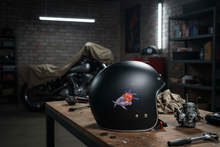 Load image into Gallery viewer, Steampunk Skull on Helmet
