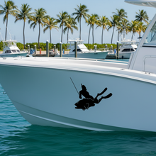 Load image into Gallery viewer, Sticker on Boat at Tropical Marina
