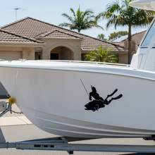 Load image into Gallery viewer, Sticker on Boat in Driveway
