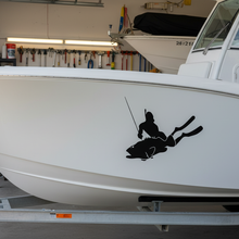 Load image into Gallery viewer, Sticker on Boat in Shed
