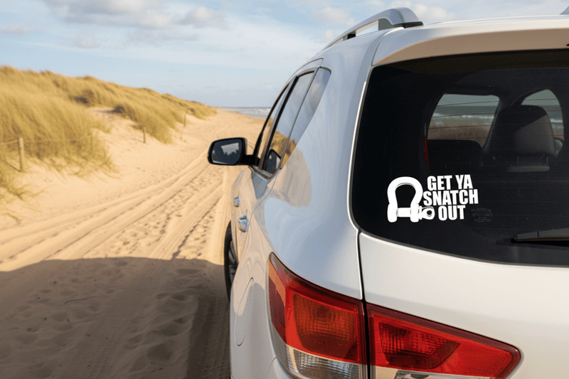 Sticker on BT-50 Window