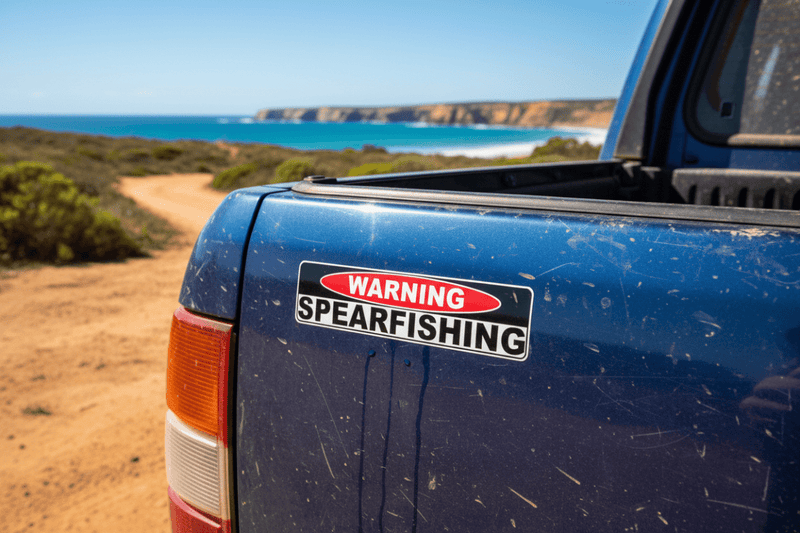 Sticker on car/4WD