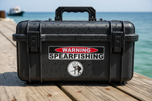 Load image into Gallery viewer, Sticker on diving gear

