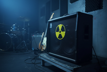 Load image into Gallery viewer, Sticker on guitar case or amp
