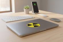 Load image into Gallery viewer, Sticker on laptop
