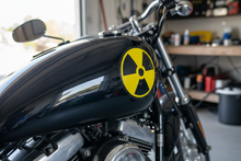 Load image into Gallery viewer, Sticker on motorcycle helmet or tank
