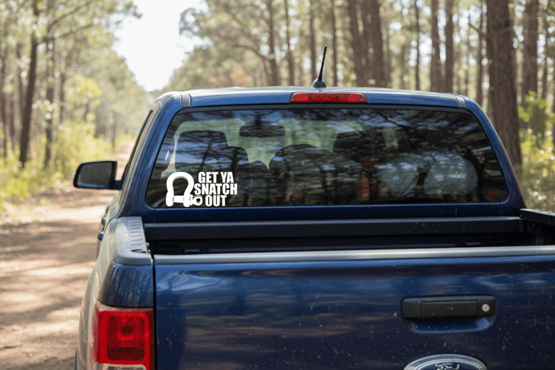 Sticker on Ranger Window