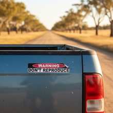 Load image into Gallery viewer, Sticker on ute tailgate
