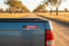 Load image into Gallery viewer, Sticker on ute tailgate
