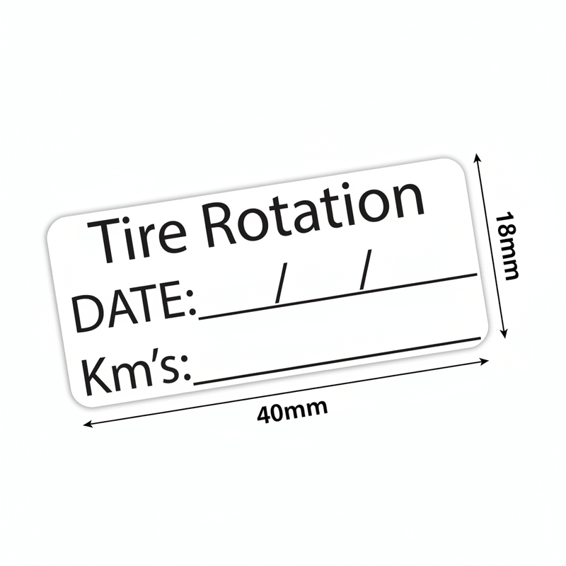 Tire rotation measurements - 40x18mm