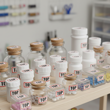 Load image into Gallery viewer, TOP on Storage Jars
